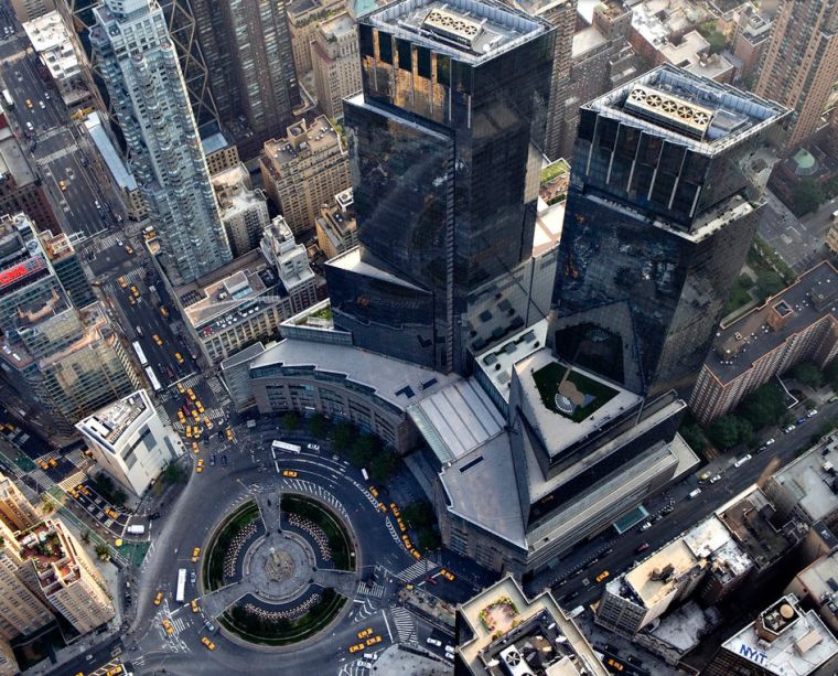 Columbus Circle and Time Warner Center
