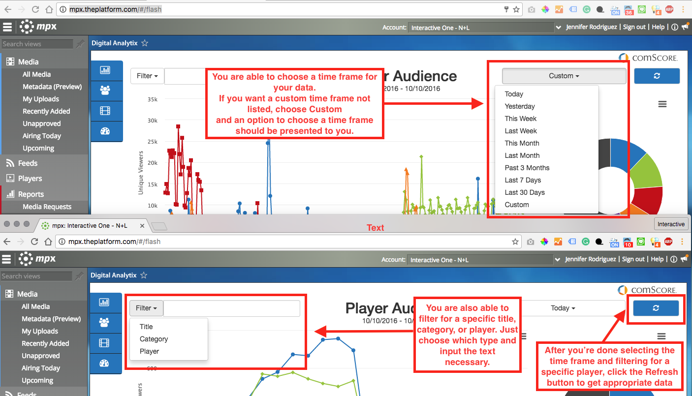 Screenshot for MPX Analytics